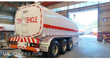 3 Axle 45000 Liters Fuel Tanker Trailer will be Sent to Mali