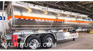 2 Axle Aluminum Tanker Trailer will be Shipped to Mali