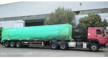 3 Axle 45000 Liters Fuel Tanker Trailer will be shipped to Mali