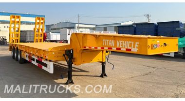 3 Axle Semi Lowbed Trailer will be Sent to Mali