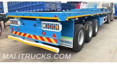 3 Axle Side Wall Semi Trailer will be Sent to Mali