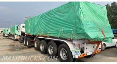 4 Axle Semi Dump Trailer will be Sent to Mali 