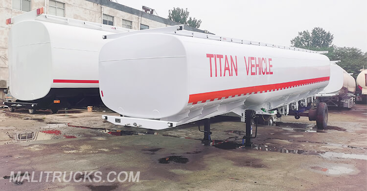 3 Axle 45000 Liters Fuel Tanker Trailer for Sale in Mali