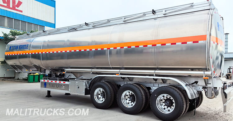 3 Axle Aluminumn Tanker Trailer for Sale in Mali