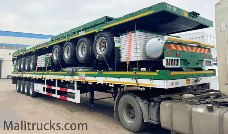 3 Axle Cargo Trailer