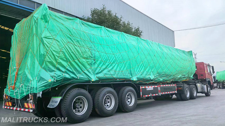 3 Axle 40 Feet Fuel Tanker Trailer for Sale in Mali