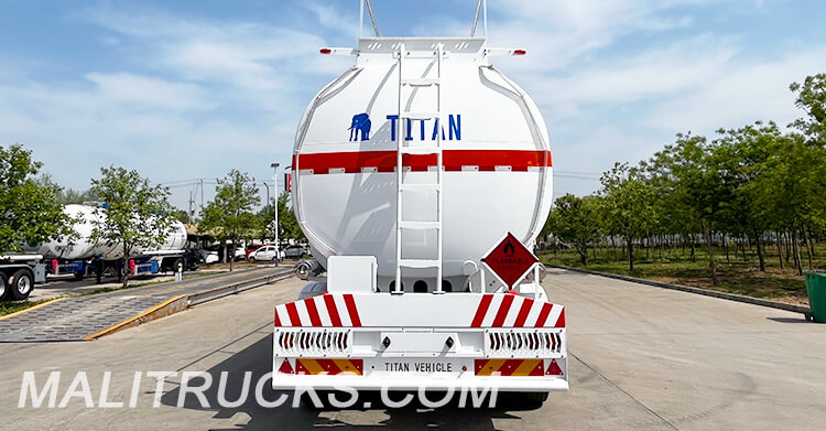 45000 Liters 3 Axle Oil Tanker Trailer for Sale in Mali