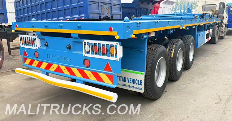 3 Axle Side Wall Semi Trailer for Sale in Mali