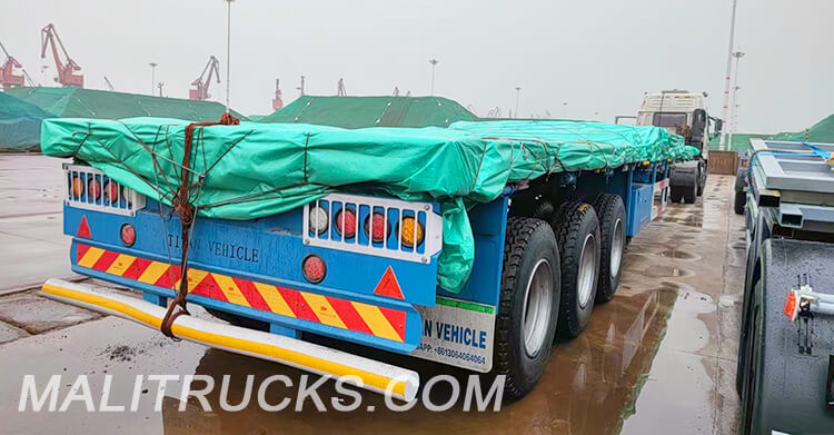 3 Axle Side Wall Semi Trailer for Sale in Mali