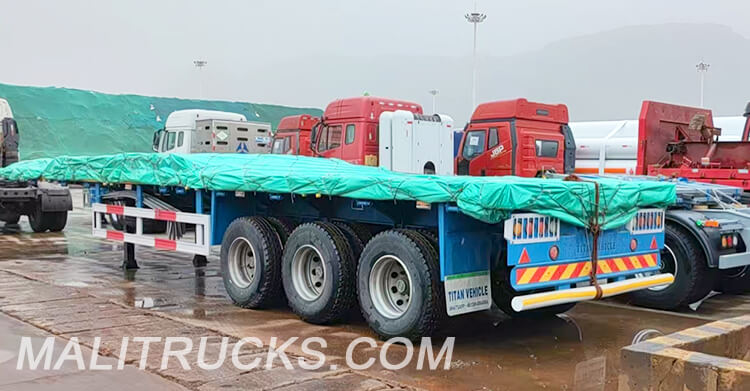 3 Axle Side Wall Semi Trailer for Sale in Mali