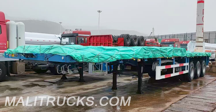 3 Axle Side Wall Semi Trailer for Sale in Mali