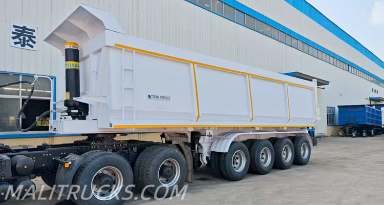 Semi Dump Trailer for Sale in Mali