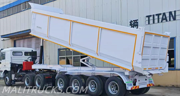 Semi Dump Trailer for Sale in Mali