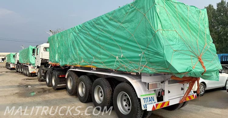 Semi Dump Trailer for Sale in Mali
