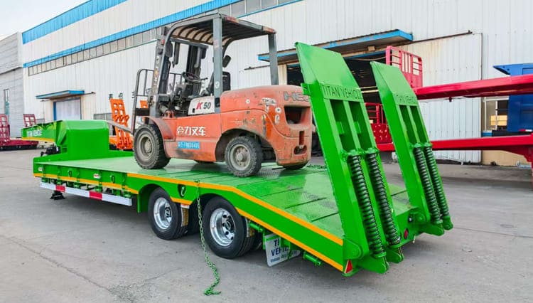 2 Axle Low Bed Semi Trailer for Sale in Mali