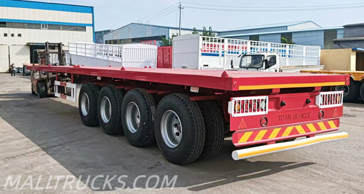 Heavy Duty Flatbed Trailer for Sale in Mali