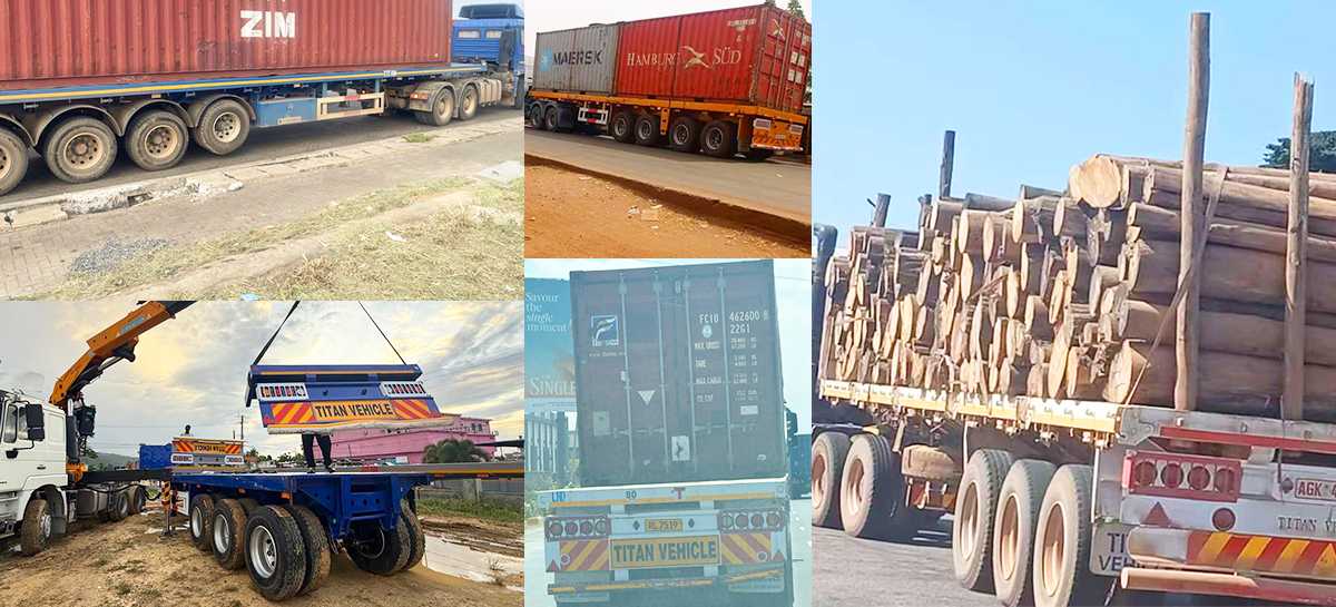 Heavy Duty Flatbed Trailer for Sale in Mali
