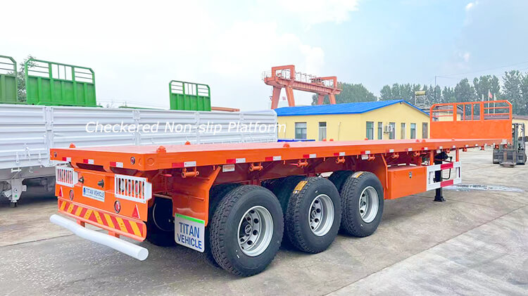3 Axle Container Platform Trailer for Sale Price in Mali