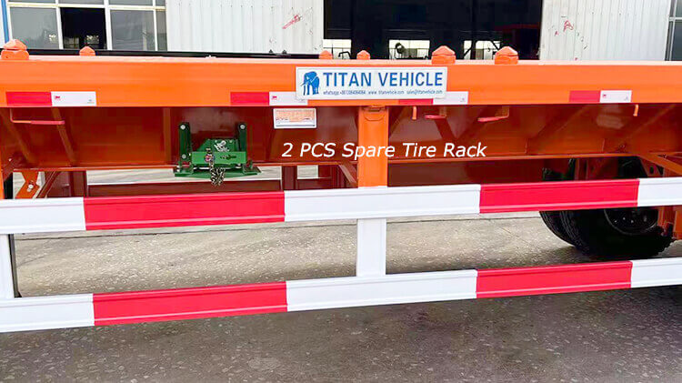 3 Axle Container Platform Trailer for Sale Price in Mali