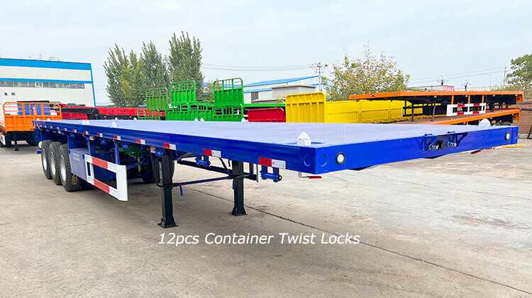 3 Axle Flabed Semi Trailer for Sale in Mali