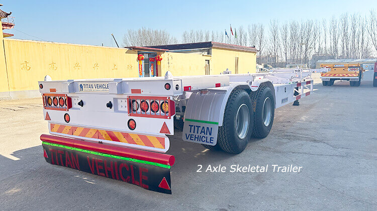 2 Axle Skeletal Trailer for Sale in Mali