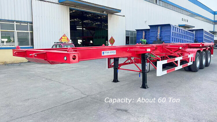 3 Axle 40ft Container Trailer for Sale in Mali