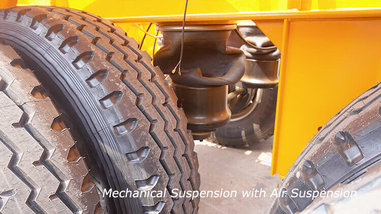 3 Axle 40ft 60ton Skeleton Trailer for Sale in Mali