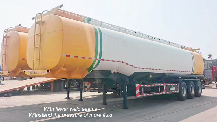 3 Axle 45000 Liters Fuel Tanker Semi Trailer for Sale in Mali