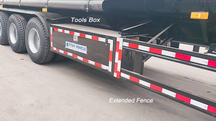 3 Axle 45000 Liters Fuel Tanker Semi Trailer for Sale in Mali