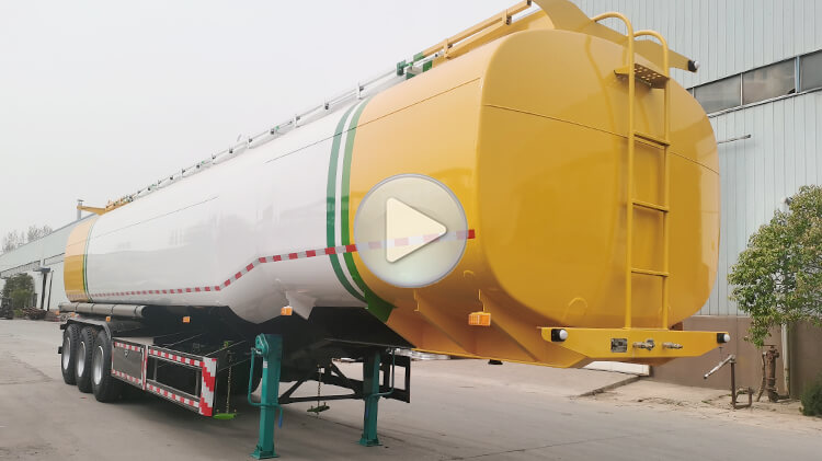 3 Axle 45000 Liters Fuel Tanker Semi Trailer for Sale in Mali