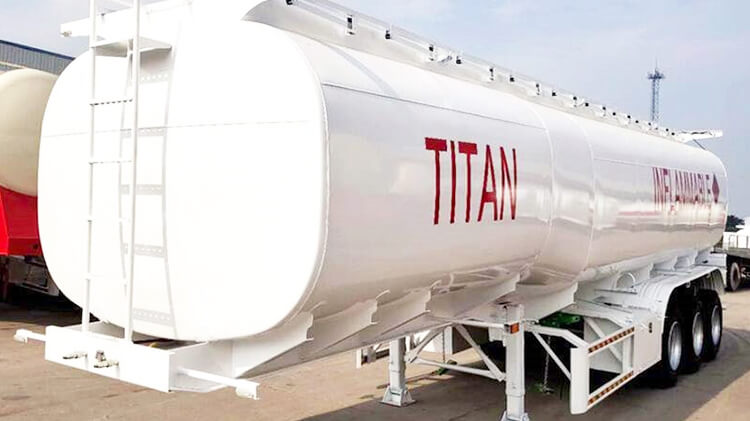 3 Axle 40000 Liters Fuel Tanker Trailer for Sale in Mali