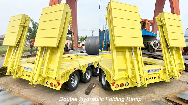 Multi Axle Lowbed | 4 Line 8 Axle 150ton Low Bed Semi Trailer for Sale in Mali