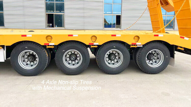 100ton Low Bed Trailer for Sale in Mali