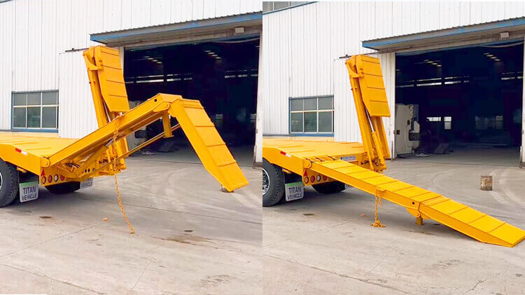 100ton Low Bed Trailer for Sale in Mali