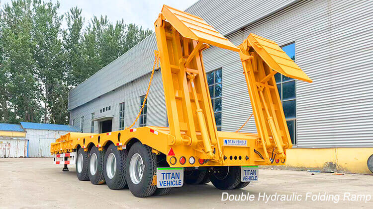 100ton Low Bed Trailer for Sale in Mali