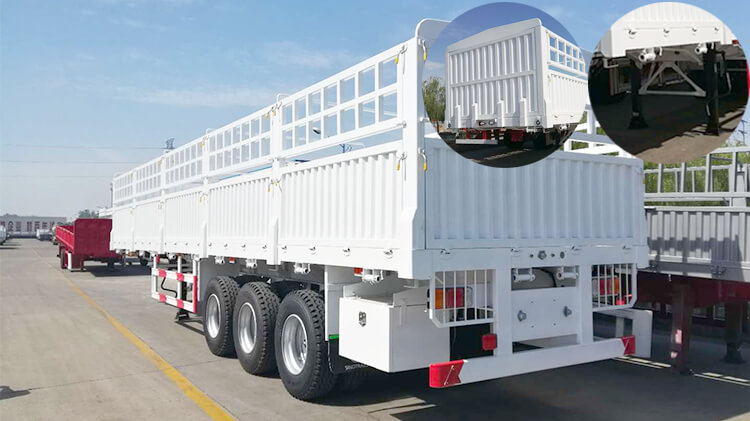 3 Axle 60ton Livestock Trailer for Sale in Mali