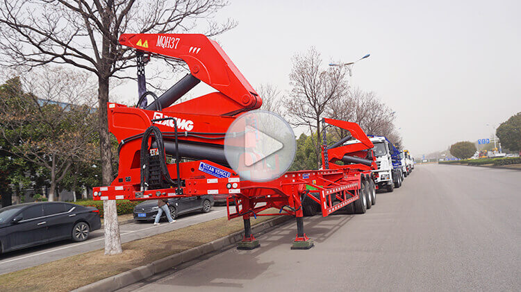 37 Ton 40 Ft Side Loader for Sale Price in Mali
