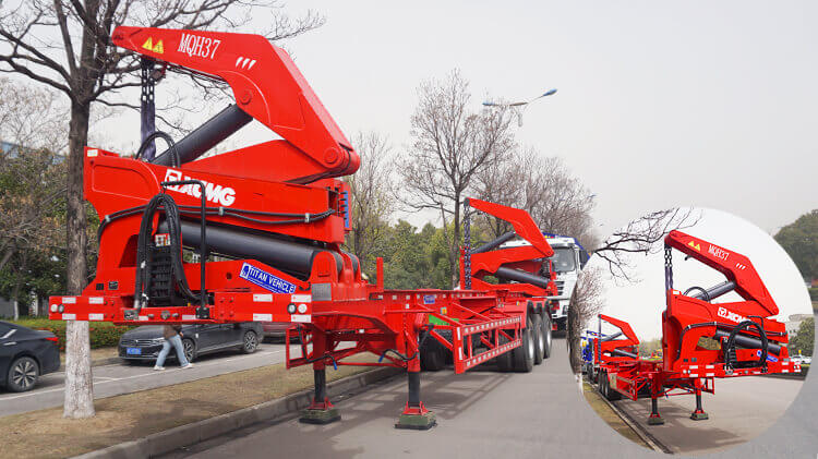 37 Ton 40 Ft Side Loader for Sale Price in Mali