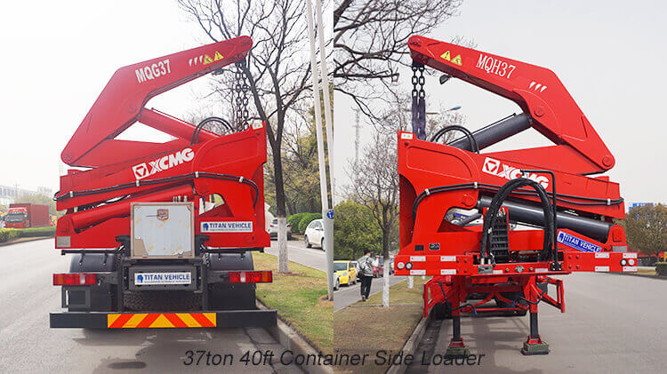 37 Ton 40 Ft Side Loader for Sale Price in Mali