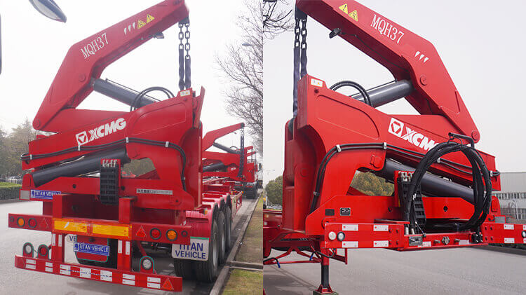 37 Ton 40 Ft Side Loader for Sale Price in Mali