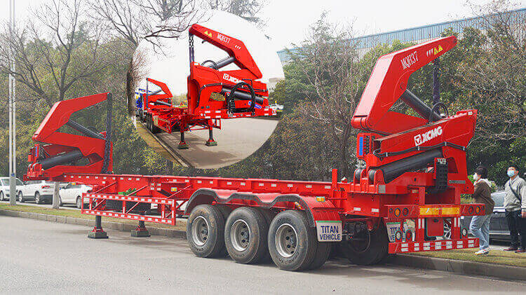 37 Ton 40 Ft Side Loader for Sale Price in Mali