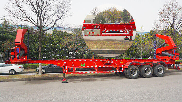 37 Ton 40 Ft Side Loader for Sale Price in Mali