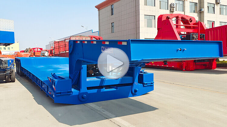 3 Line 6 Axle Heavy Duty Lowboy Trailer for Sale in Mali
