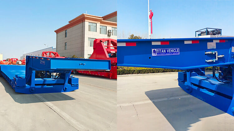 3 Line 6 Axle Heavy Duty Lowboy Trailer for Sale in Mali