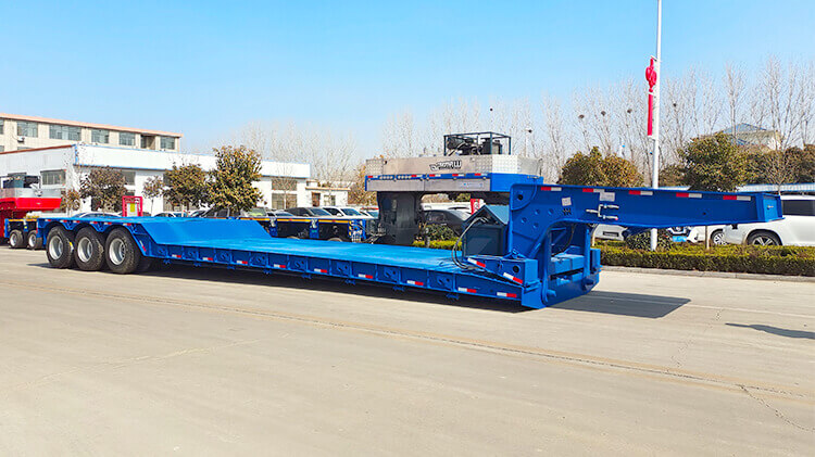 3 Line 6 Axle Heavy Duty Lowboy Trailer for Sale in Mali