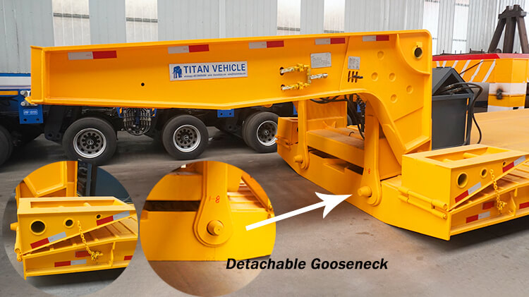 What is a Lowboy Trailer | Heavy Duty Lowboy Trailer for Sale in Mali