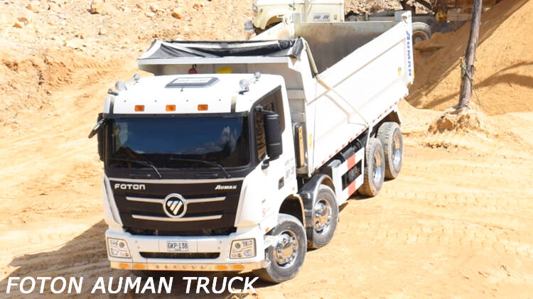 Foton Auman GTL 8x4 Dump Truck for Sale Price in Mali