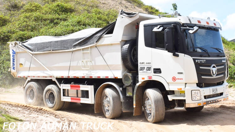 Foton Auman GTL 8x4 Dump Truck for Sale Price in Mali