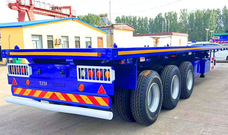 Flatbed Trailer 3 Axle | Flat Bed Trailer for Sale in Mali