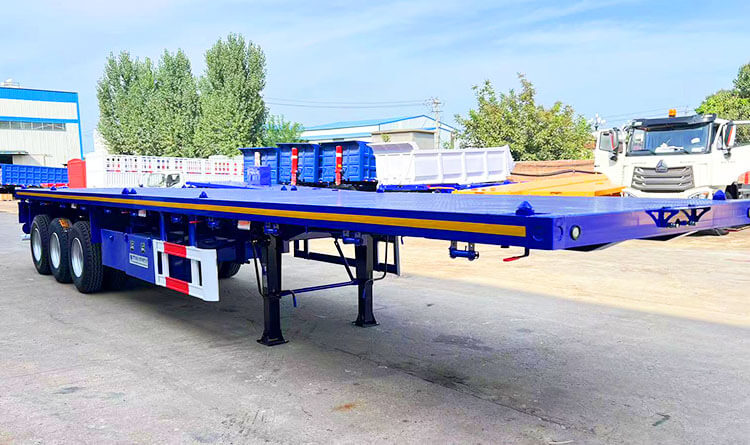 Flatbed Trailer 3 Axle | Flat Bed Trailer for Sale in Mali